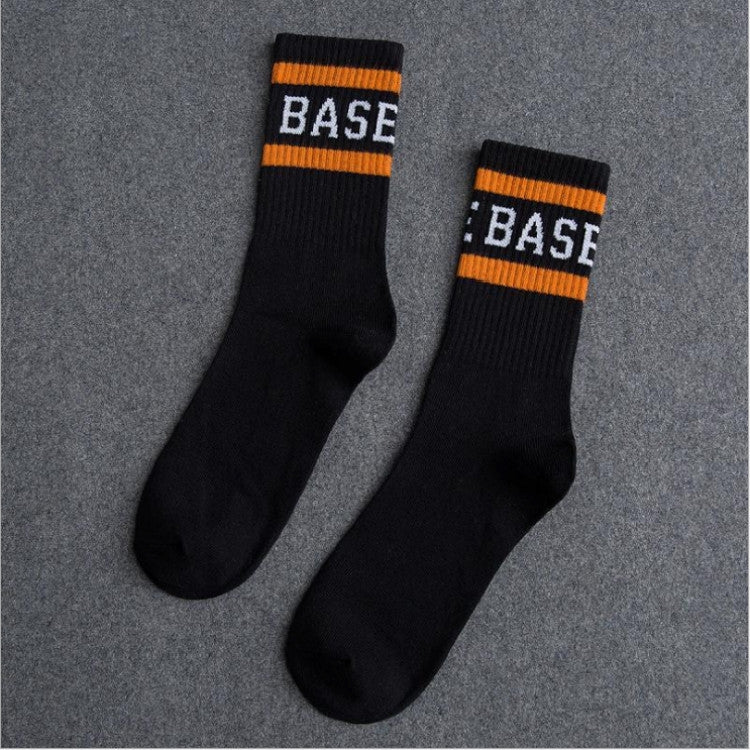 Harajuku Hip Hop Street Skateboard Socks Man Tube Socks