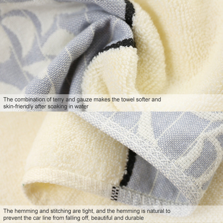 32-Strand Cotton Printed Towel(Pink)