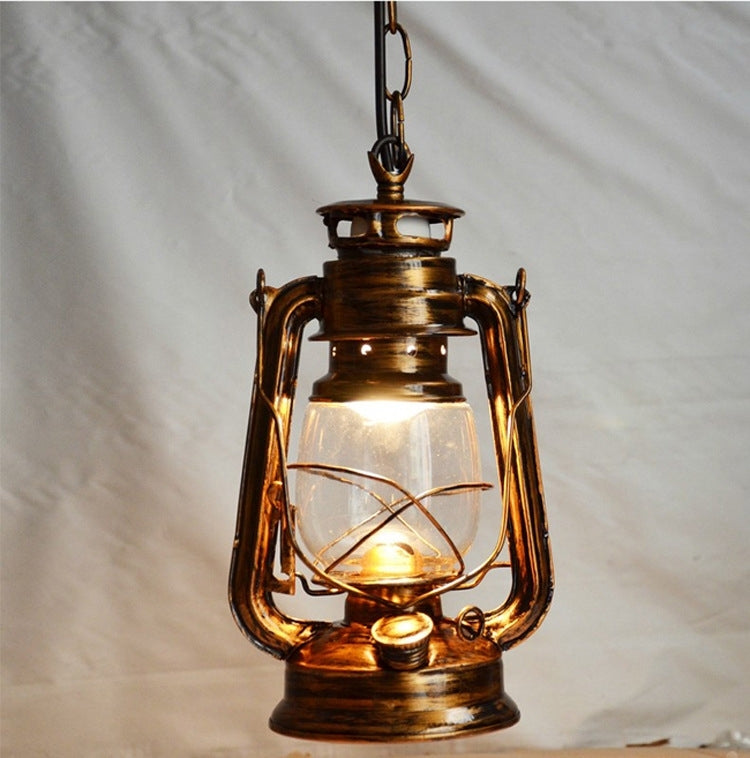 Retro  Kerosene Lantern Emergency Lamp Outdoor Camping Lamp Paraffin Lamp  Lamp Base Light