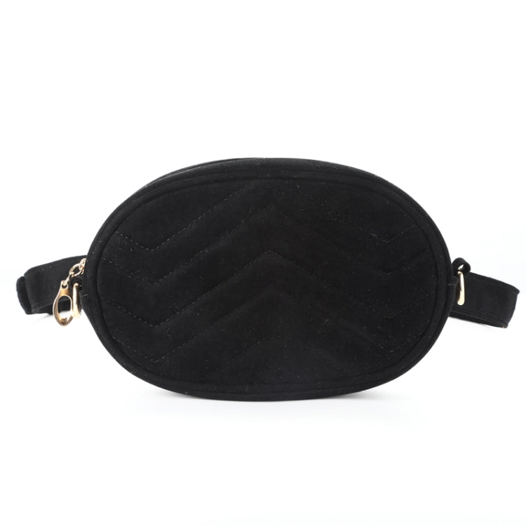 Mini Rhombic Round Waist Bag Women Luxury Leather Handbag