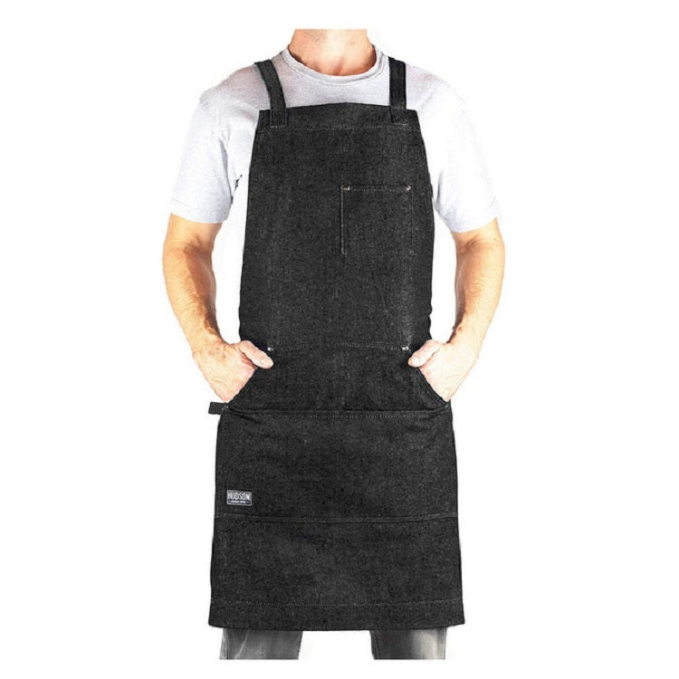 Cotton Canvas Oversized Apron Kitchen Thermal Insulation Anti-dirty Overall