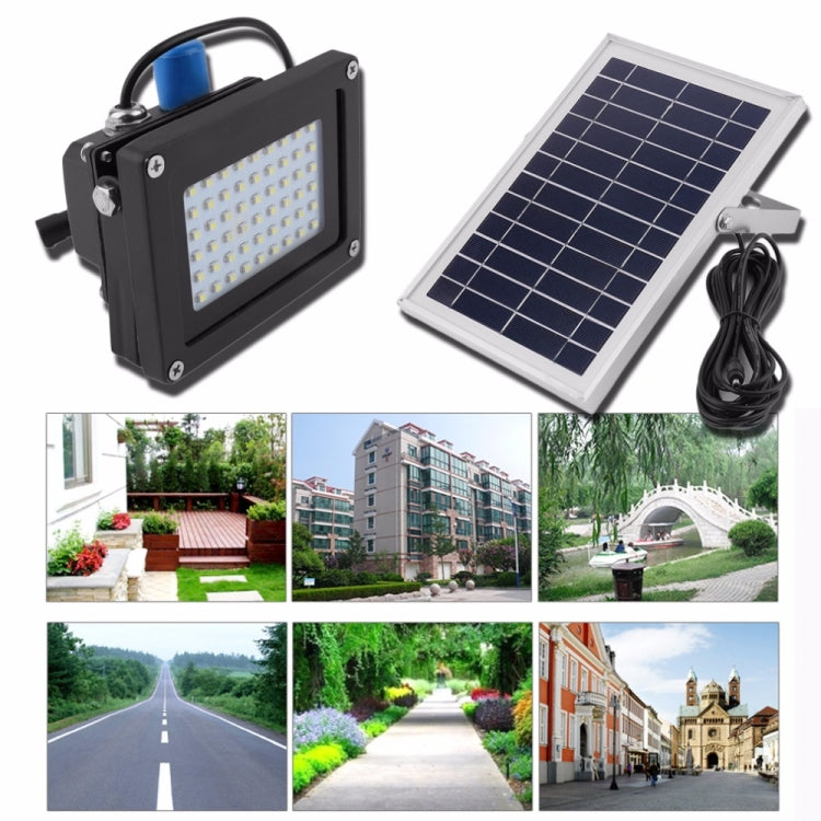 L-400C 54 LEDs Adjustable Light Angle Waterproof Garden Path Light Lamp LED Solar Powered Road Light