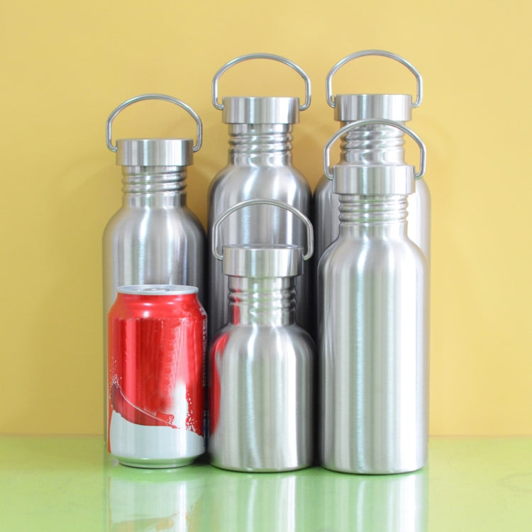 2 PCS Stainless Steel Water Bottle Leak-proof Jar Sports Flask for Biking Camping Hiking Travel Outdoor, Capacity:1200ml