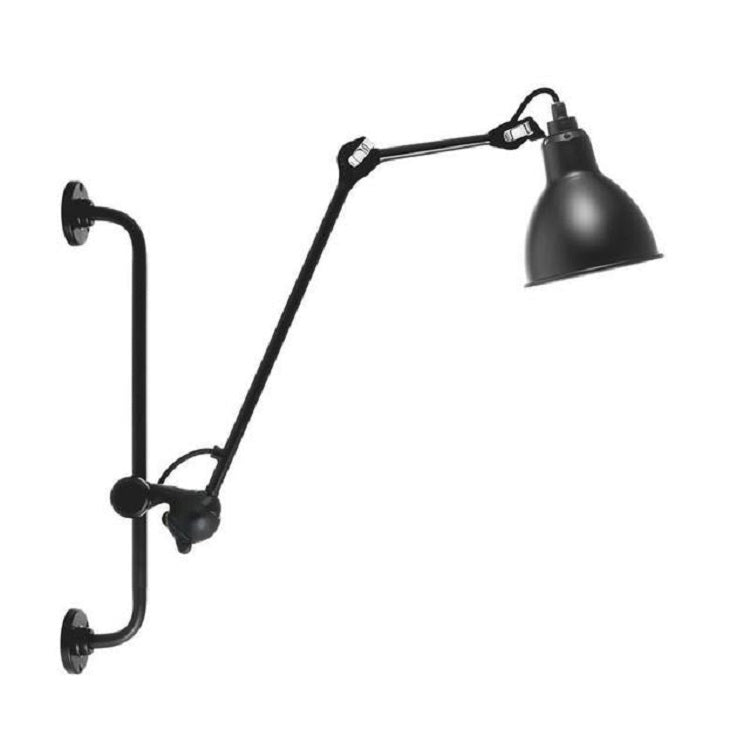 Adjustable Modern Industrial Long Rocker Trolley Lift Wall Light, Size:Short Arm