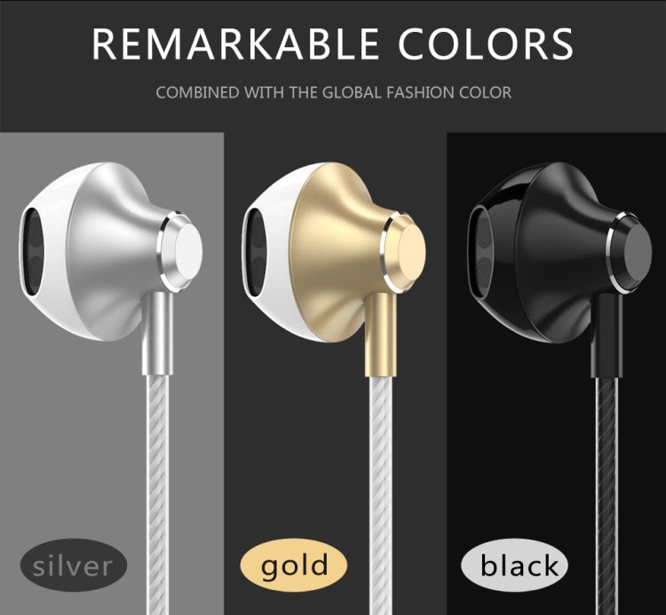 PTM D31 Hands Free Call Stereo Bass Earphones with Mic for Samsung / Xiaomi Phones