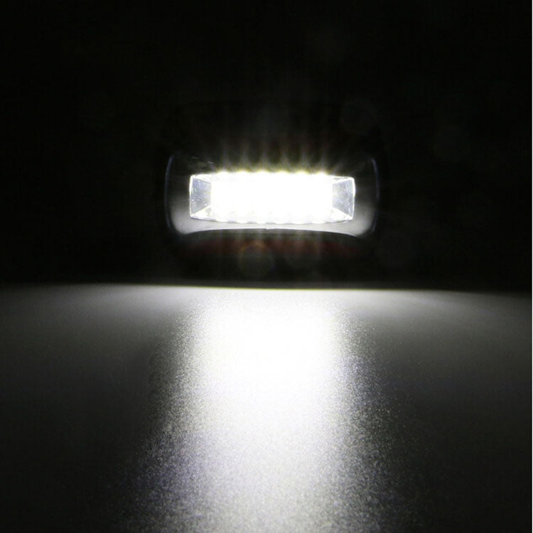 2 PCS Outdoor Waterproof Night Ride Mountaineering Camping Glare Third Gear Led Plastic Headlight