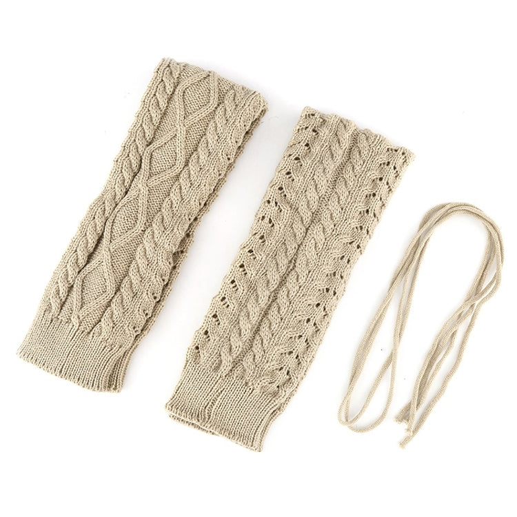 Autumn and Winter Women Over-the-knee High Tube Wool Socks, Size:One Size