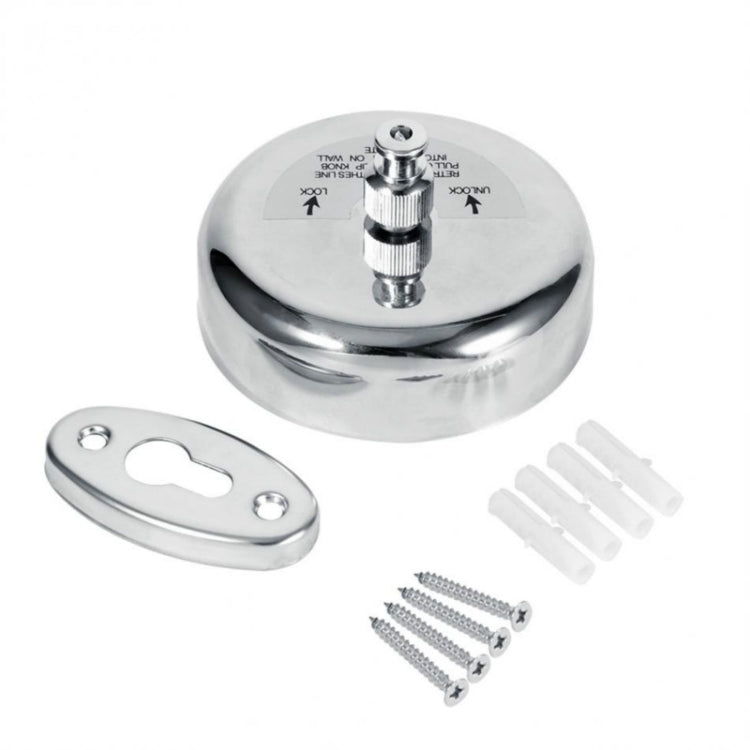 Portable Stainless Steel Wall Hanging Retractable Clothesline Indoor Clothes Drying Rack