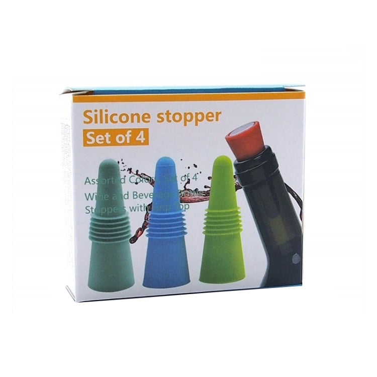 Food Grade Silicone Wine Stopper Creative Preservation Bottle Stopper