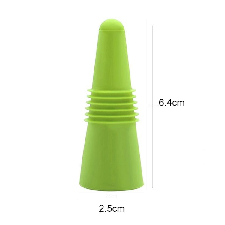 Food Grade Silicone Wine Stopper Creative Preservation Bottle Stopper