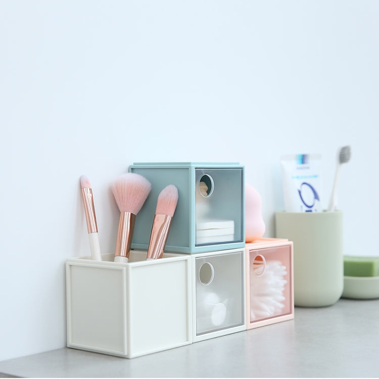 Square Plastic Desktop Storage Box