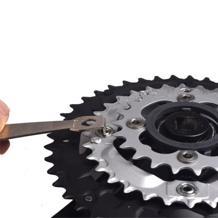 2 PCS Bicycle Mountain Bike BMX Folding Car Sprocket Tooth Plate Screw Plate Nail Removal Tool