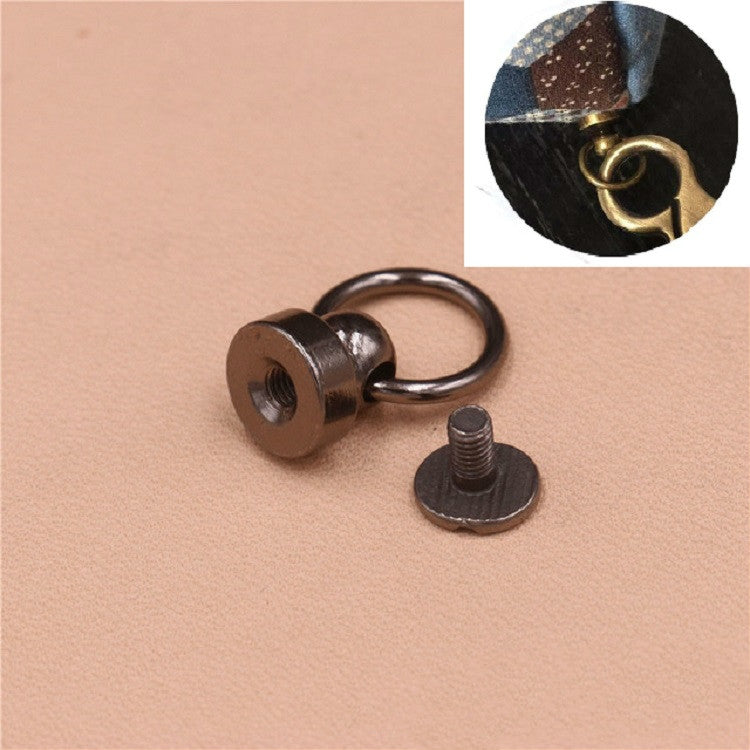 10 PCS Pure Copper Belt Ring Handle Luggage Accessories