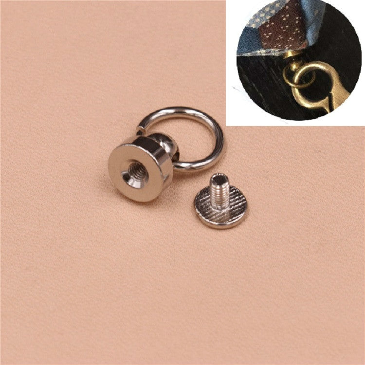 10 PCS Pure Copper Belt Ring Handle Luggage Accessories