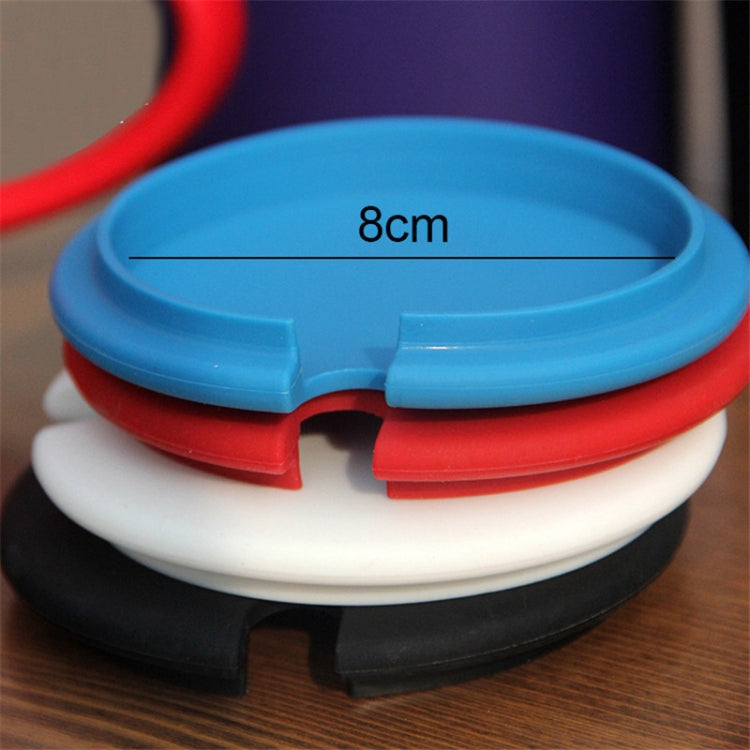 5 PCS Creative Cup Lids Food-grade Silicone Cup Cover Heat-resistant Safe Healthy