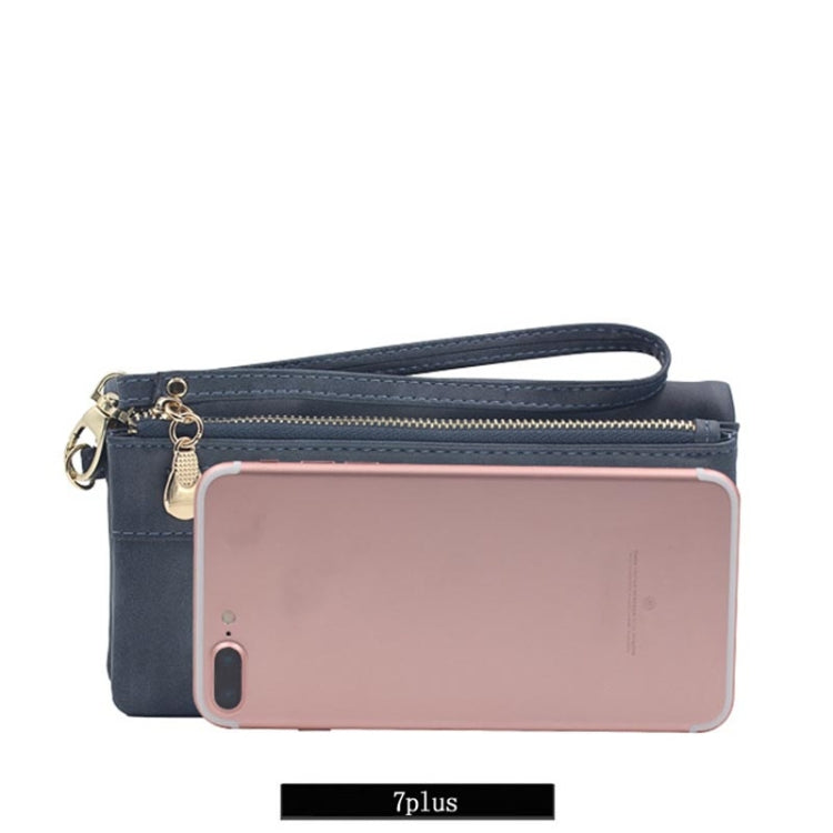 Women Long Wallet Female High Capacity Double Zippers Clutch Purse