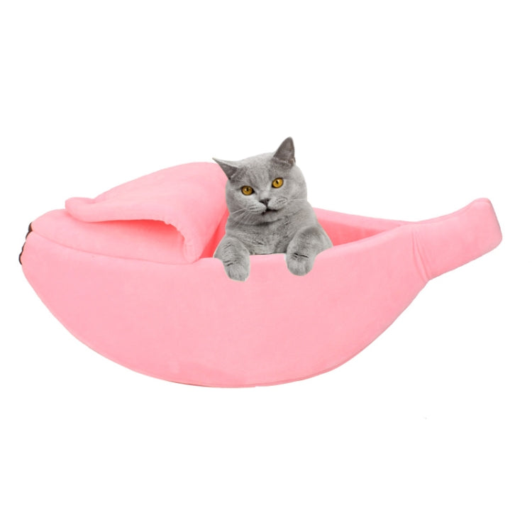 Creative Kennel Banana Shape Cat Litter Winter Warm Pet Nest, Size:S