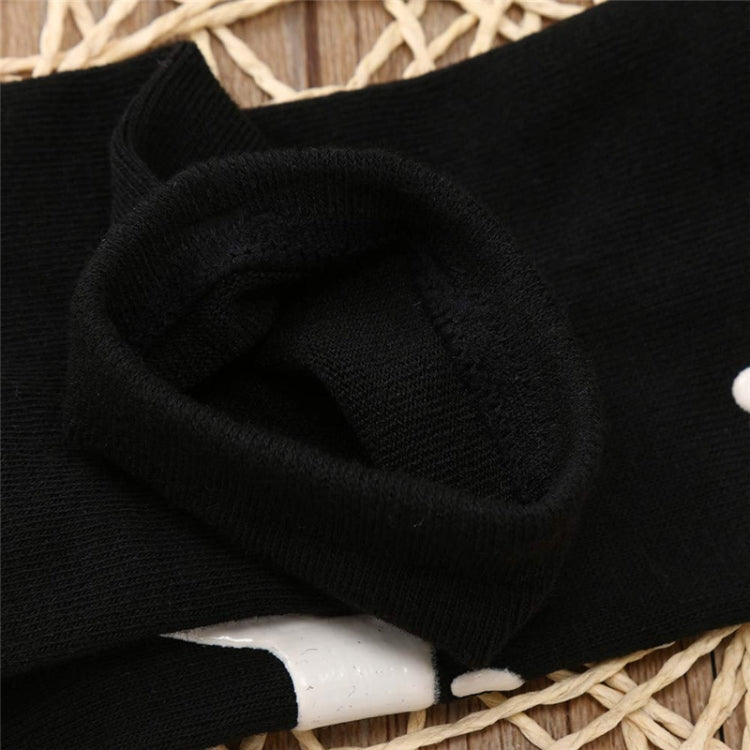 3 Pairs Funny Cotton Socks Do Not Disturb Socks(White)