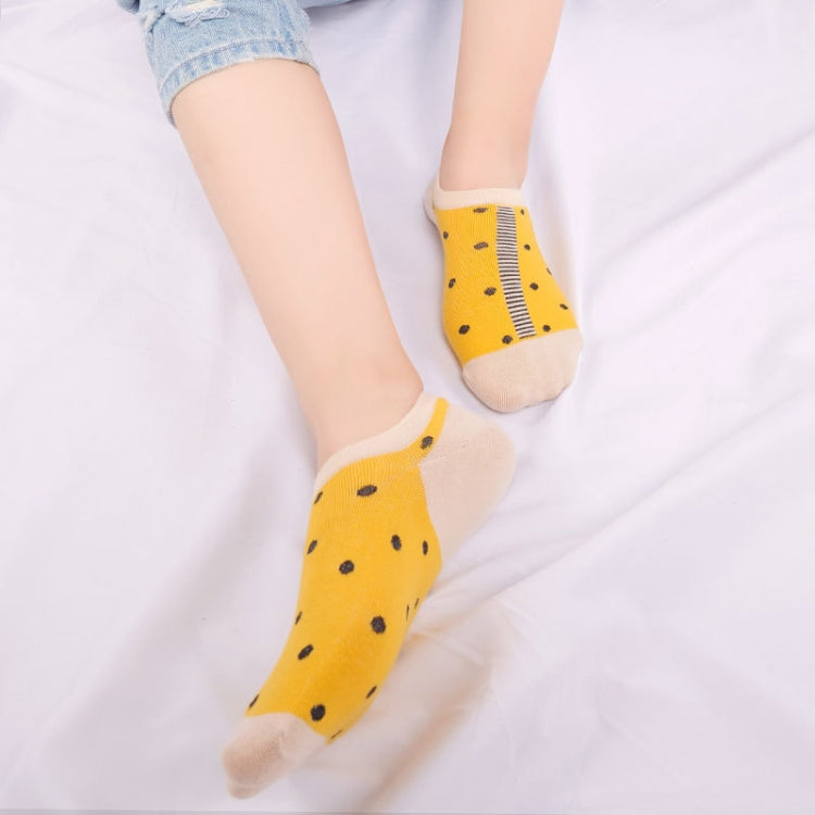 Couple Cotton Personality Invisible Boat Socks Sports Trendy Unisex Socks