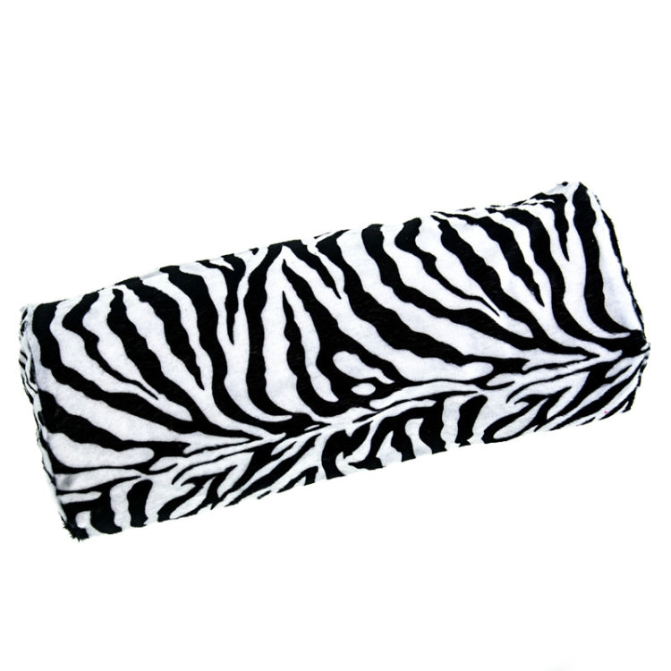 3 PCS Professional Zebra Stripe Long Towel Hand Pillow Manicure Manicure Tools