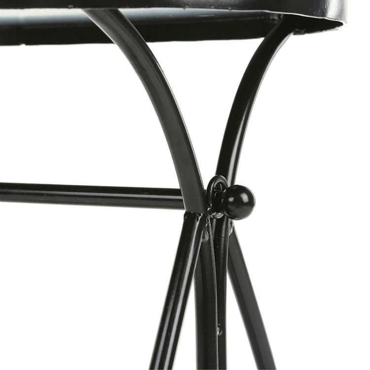 Metal Bathroom Storage Table with Toilet Paper Roll Holder and Magazine Rack Iron Small Coffee Table