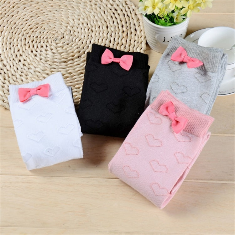 Love Bow Sport Riding Stockings High Knee Socks, Size:One Size