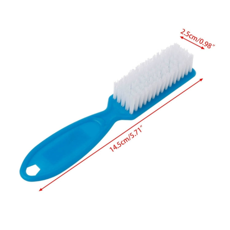 3 PCS  Nail Cleaning Brush Plastic Nail Brush Dust Brush Manicure Nail Art Tools