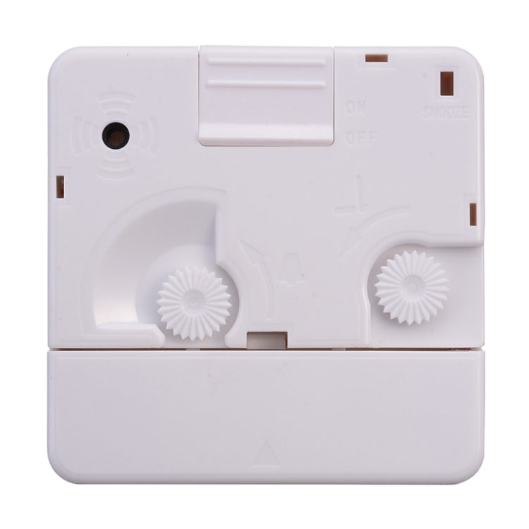 Travel Small Alarm Clock Bedside Mute Alarm Clock with Light & Snooze Function