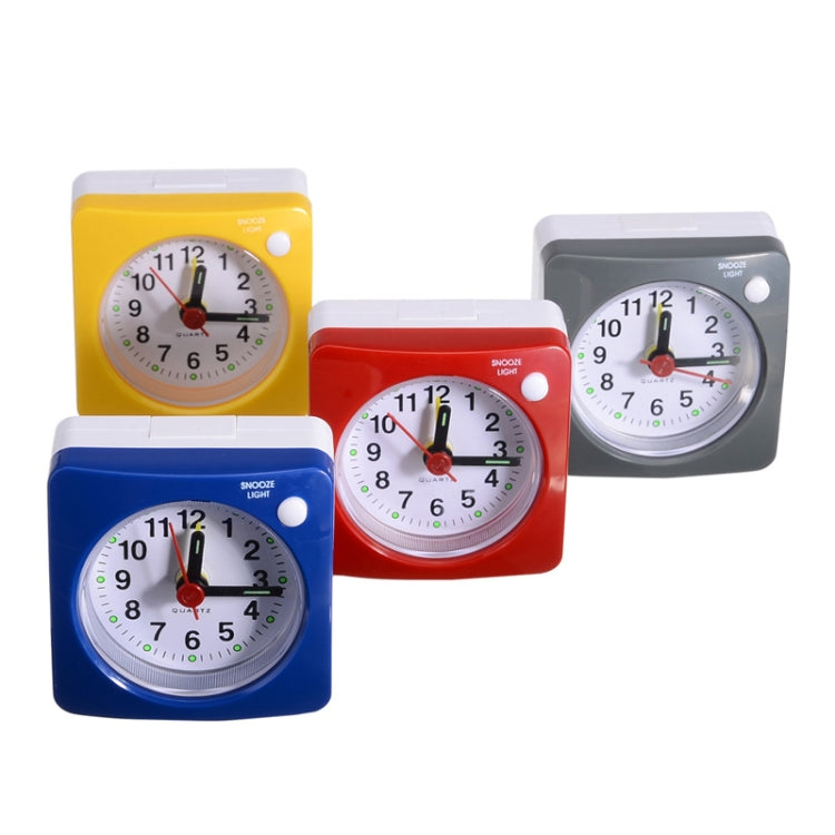 Travel Small Alarm Clock Bedside Mute Alarm Clock with Light & Snooze Function