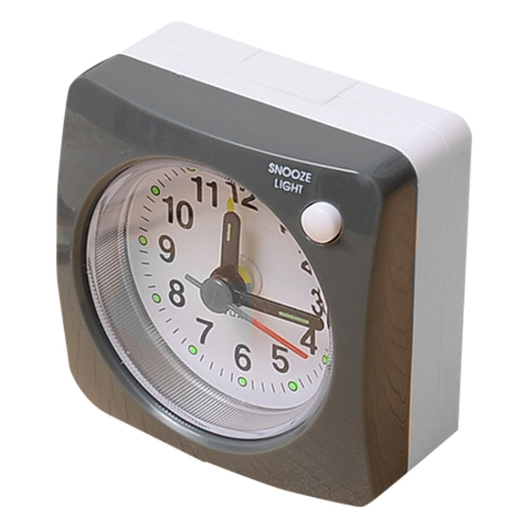 Travel Small Alarm Clock Bedside Mute Alarm Clock with Light & Snooze Function