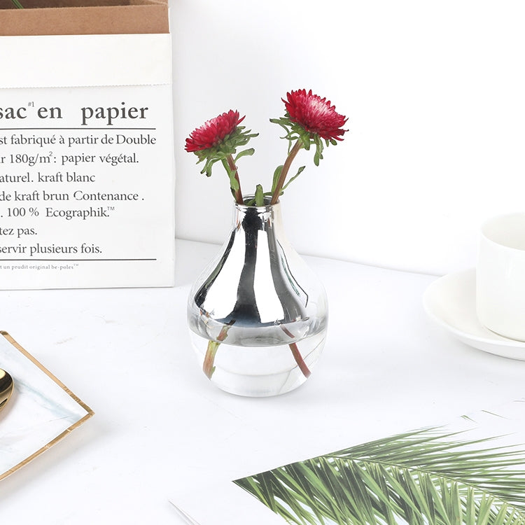 Creative Hand-made Desktop Transparent Glass Hydroponic Container Wedding Home Decoration, Style:SH129