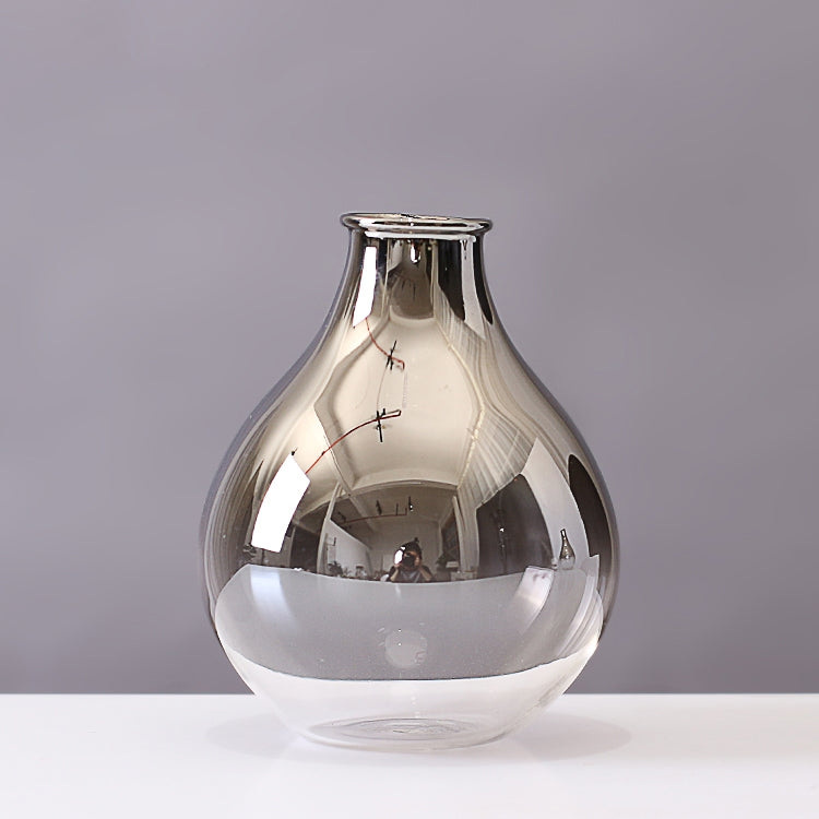 Creative Hand-made Desktop Transparent Glass Hydroponic Container Wedding Home Decoration, Style:SH136