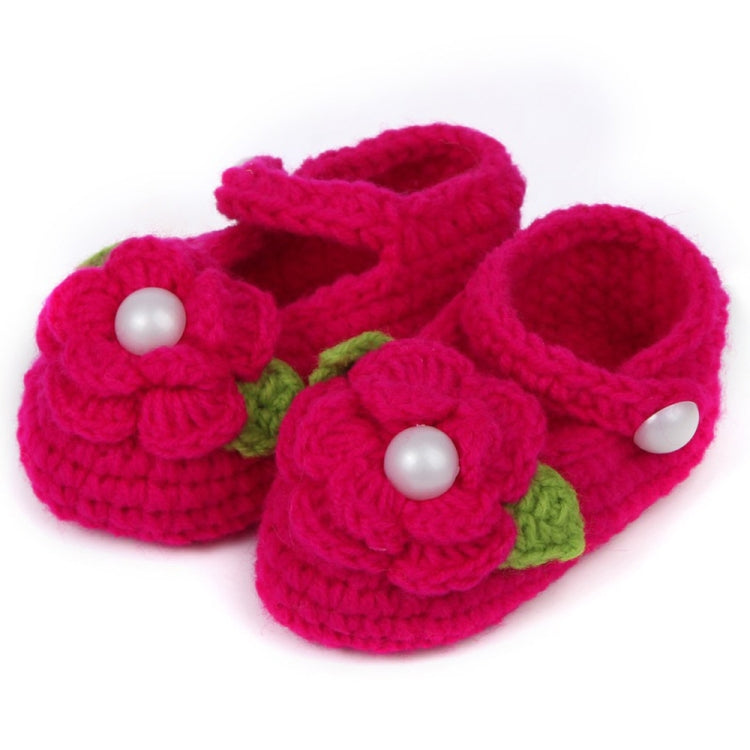 Handmade First Walkers Newborn Baby Infant Crochet Knit Toddler Shoes