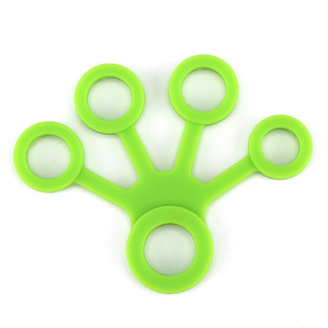 3 PCS Finger Trainer Silicone Finger Tensioner Five Finger Tension Ring