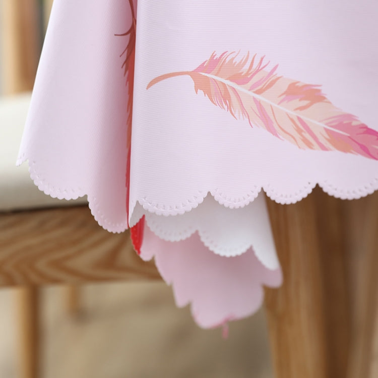 Printinging Coffee Dining Table Cloth PVC Waterproof Oilproof Anti-scalding Tablecloth, Size:140x180cm Dining Table