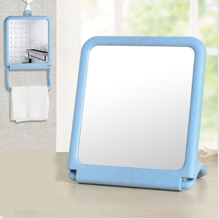 2 PCS Folding Mirror Portable Makeup Vanity Mirror Table Mirrors