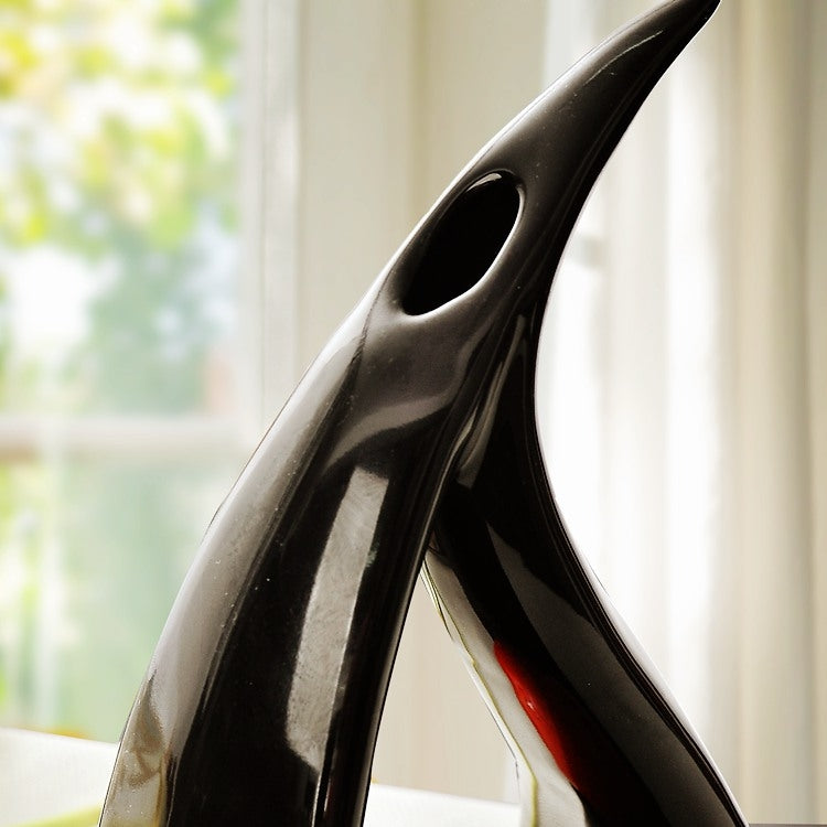 Statue Ceramic Vase Home Decoration Crafts Wedding Office Garden Decoration