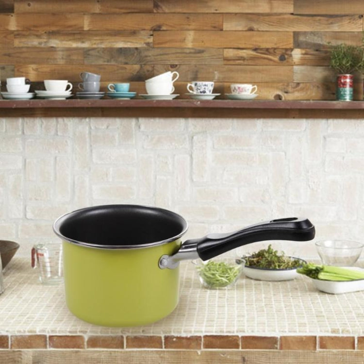 Mini Colorful Milk Pot Practical Non Stick Soup Pot Portable Picnic Pot Kitchen Cooker Pan