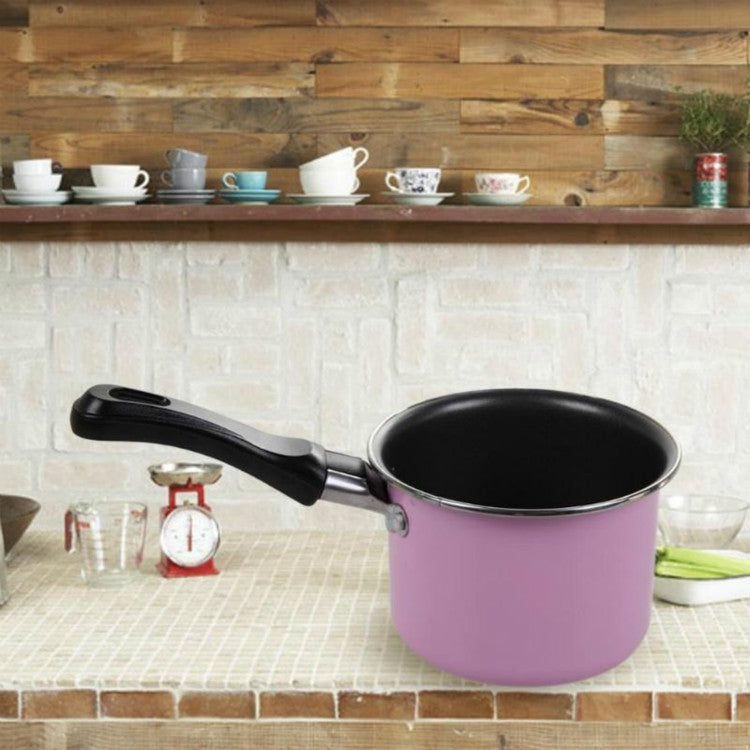 Mini Colorful Milk Pot Practical Non Stick Soup Pot Portable Picnic Pot Kitchen Cooker Pan