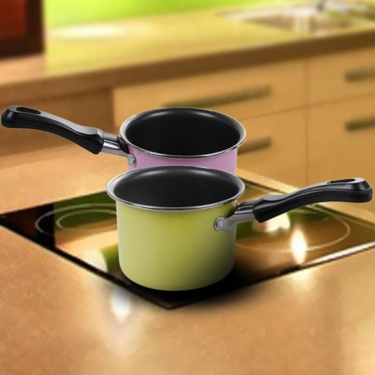 Mini Colorful Milk Pot Practical Non Stick Soup Pot Portable Picnic Pot Kitchen Cooker Pan