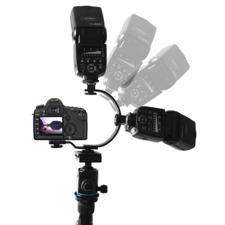 Flash Type C Flash Bracket for DSLR Camera