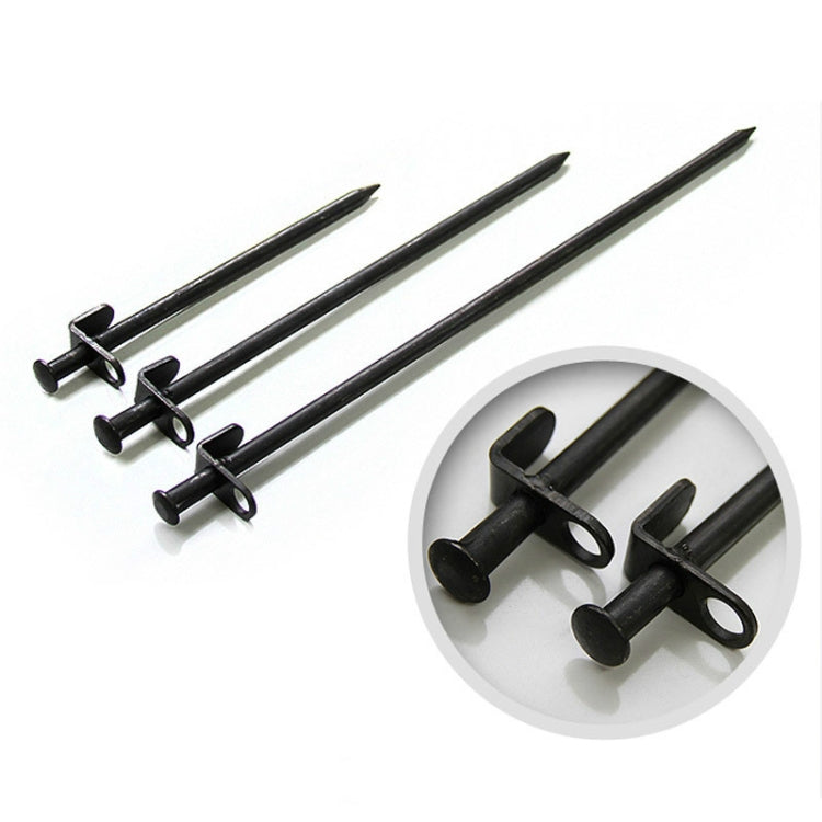 5 PCS Reinforced Long Outdoor Camping Tent Nail Steel Nails, Length:40cm