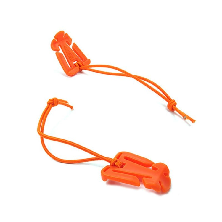 10 PCS Elastic Rope Hang Buckle Triangle Buckle Webbing Fixing Buckle