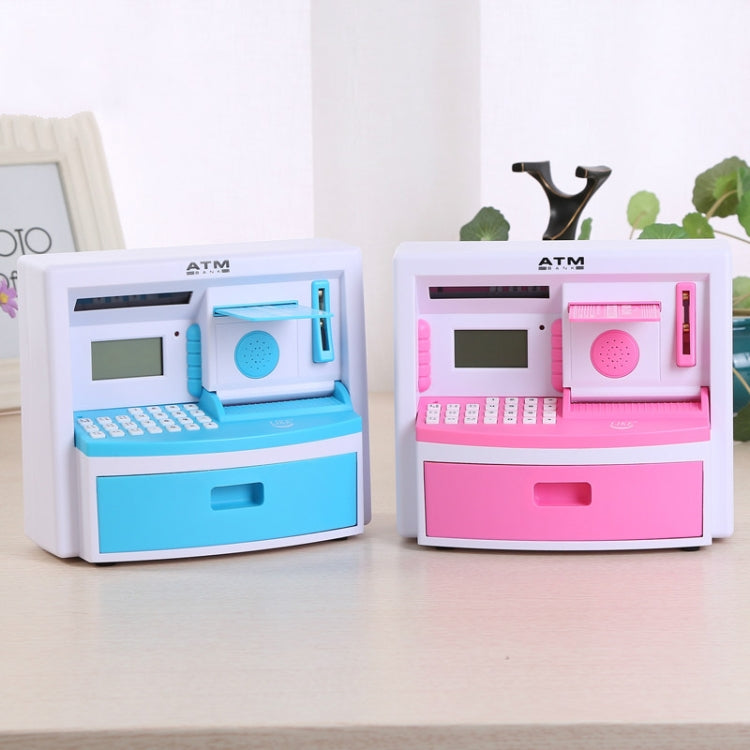 Safety Electronic Digital Piggy Bank Mini ATM Money Box Password Saving Children Gift