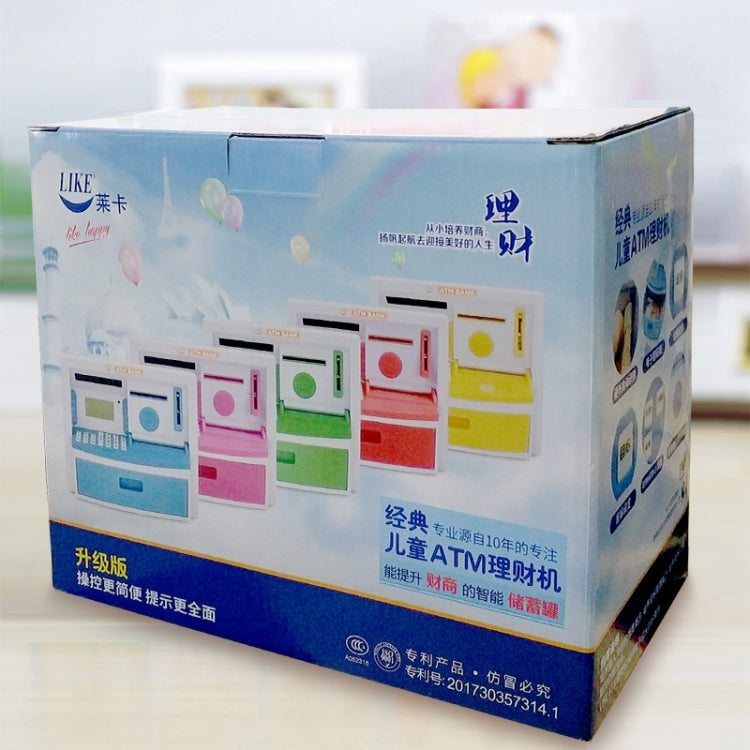 Safety Electronic Digital Piggy Bank Mini ATM Money Box Password Saving Children Gift