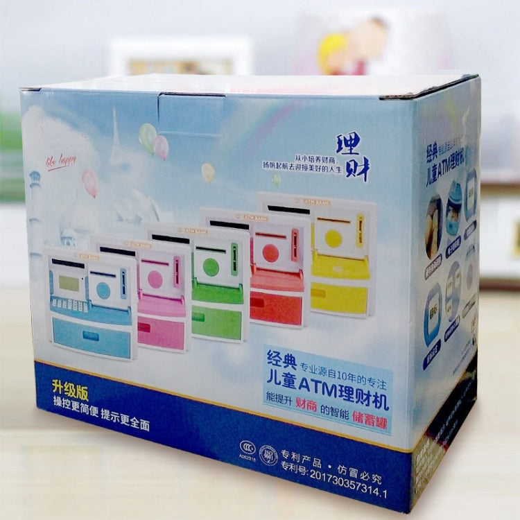 Safety Electronic Digital Piggy Bank Mini ATM Money Box Password Saving Children Gift