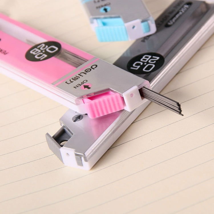 3 PCS 2B Pencil Lead Refill Automatic Pencil Rod Refills Stationery for Office School, Random Color Delivery