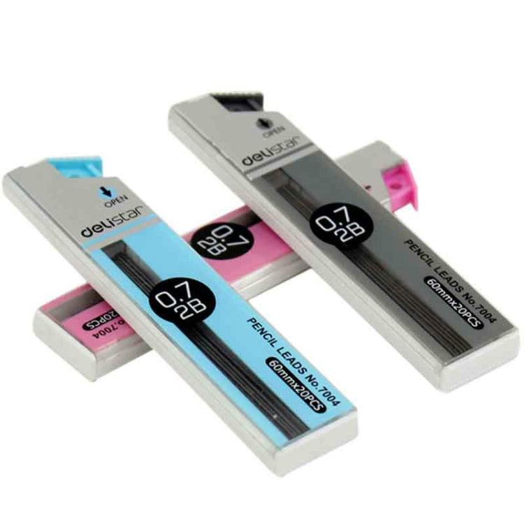 3 PCS 2B Pencil Lead Refill Automatic Pencil Rod Refills Stationery for Office School, Random Color Delivery