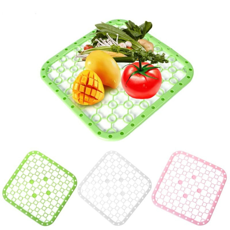 Multifunction Silicone Table Placemat Vegetables Dishes Sink Drying Rack Draining Board Mat Kitchen Insulation Pad