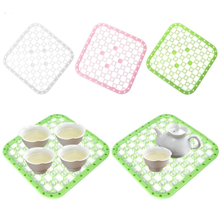 Multifunction Silicone Table Placemat Vegetables Dishes Sink Drying Rack Draining Board Mat Kitchen Insulation Pad